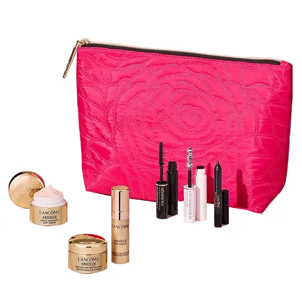 Bộ Sản Phẩm Mỹ Phẩm Trang Điểm Lancôme Absolue 6 Món (Kèm Túi)