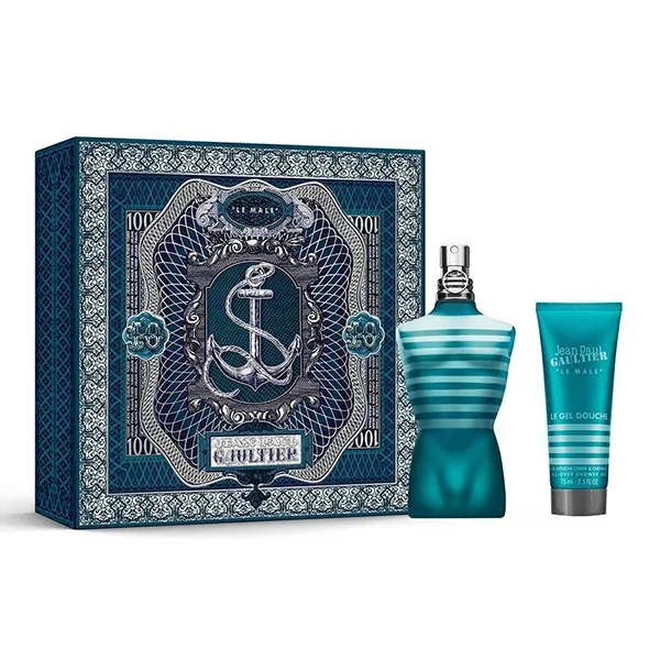 Set Nước Hoa Nam Jean Paul Gaultier Le Male EDT 2 Món