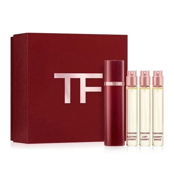 Set Nước Hoa Unisex Tom Ford Cherries Collection Set (10ml x 3) - Nước hoa - Vua Hàng Hiệu