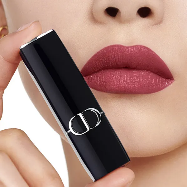 Son Dior Rouge Dior Couture Color Lipstick Satin Finish 644 Sydney Màu Đỏ Hồng - Son Môi - Vua Hàng Hiệu