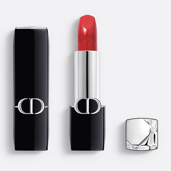 Son Dior Rouge Dior Couture Color Lipstick Satin Finish 644 Sydney Màu Đỏ Hồng - Son Môi - Vua Hàng Hiệu