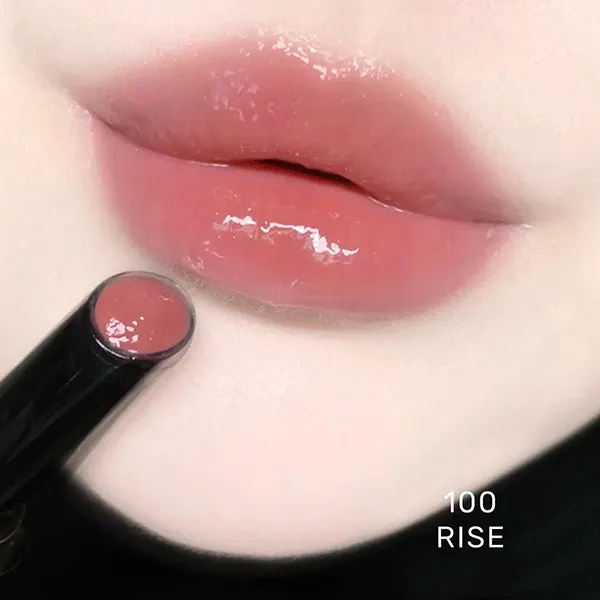 Son Dưỡng Hourglass Phantom Volumising Glossy Balm 100 Rise Màu Nâu Đất Nude