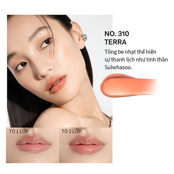 Son Dưỡng Sulwhasoo Perfecting Lip Color No.310 Terra Màu Be Nhạt