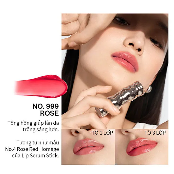 Son Dưỡng Sulwhasoo Perfecting Lip Color No.999 Rose Màu Hồng