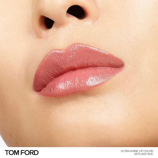 Son Dưỡng Tom Ford Ultra Shine Lip Color 33 Plage Nue Màu Hồng Nude - Son Môi - Vua Hàng Hiệu