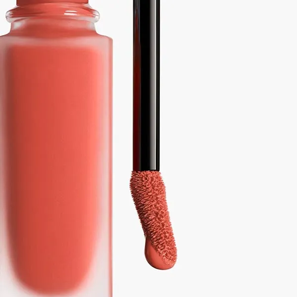 Son Kem Chanel Rouge Allure Liquid Velvet 214 Bouleversante Màu Đỏ Gạch