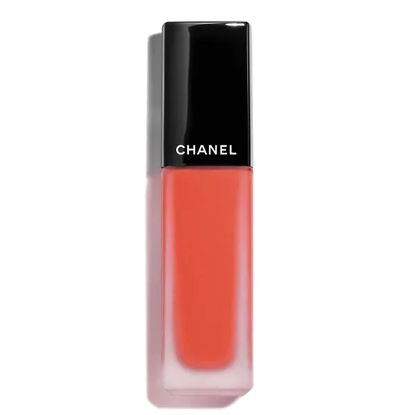 Son Kem Chanel Rouge Allure Liquid Velvet 214 Bouleversante Màu Đỏ Gạch