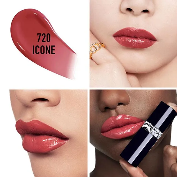 Son Kem Dior Rouge Dior Forever Liquid Lacquer 720 Icone Màu Hồng Nâu