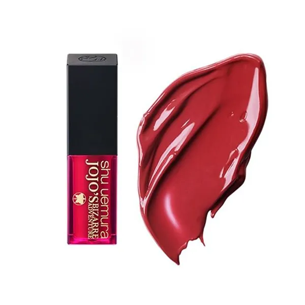 Son Kem Shu Uemura Rouge Unlimited Kinu Cream Lipstick Burn Down The Red RD 01 Màu Đỏ Anh Đào