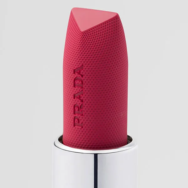 Son Lì Prada Monochrome Soft Matte Lipstick P157 Pourpre Màu Hồng Đậm - Son Môi - Vua Hàng Hiệu