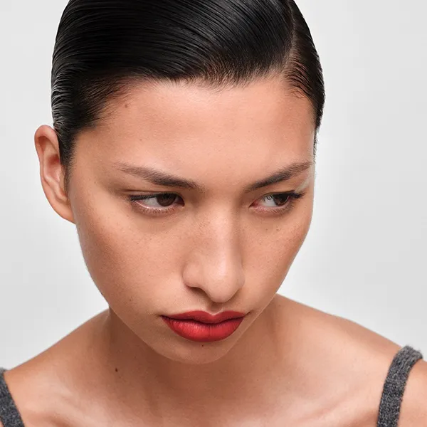 Son Prada Monochrome Hyper Matte 076 Amber Màu Đỏ Cam Trầm - Son Môi - Vua Hàng Hiệu