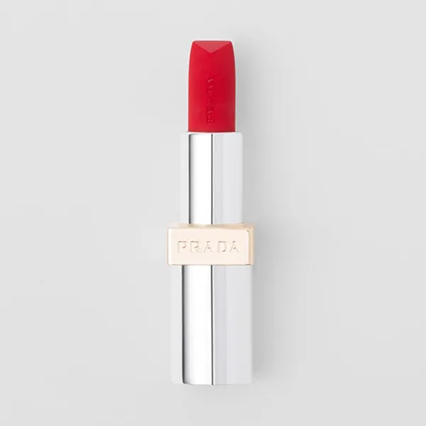 Son Prada Monochrome Hyper Matte Lipstick R27 Rubino Màu Đỏ Cam - Son Môi - Vua Hàng Hiệu