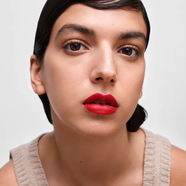 Son Prada Monochrome Hyper Matte Lipstick R27 Rubino Màu Đỏ Cam - Son Môi - Vua Hàng Hiệu