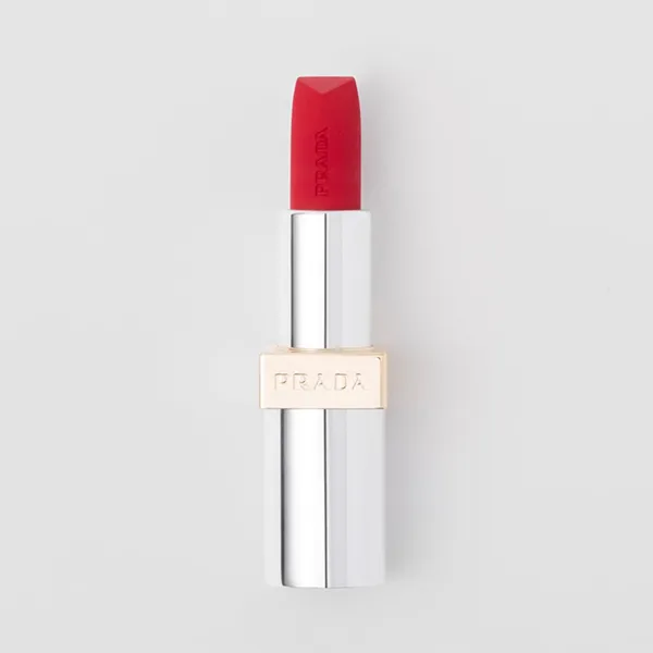 Son Prada Monochrome Hyper Matte Lipstick R28 Fuoco Mini Màu Đỏ Thuần