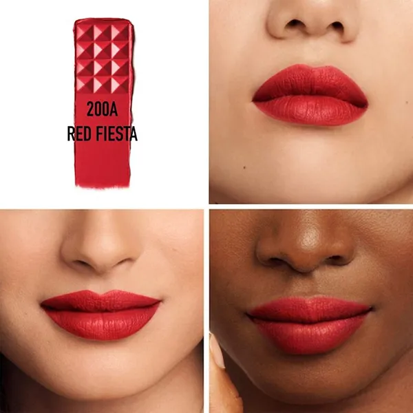Son Valentino Spike Buttery Matte Lip Color 200 Red Fiesta Màu Đỏ - Son Môi - Vua Hàng Hiệu