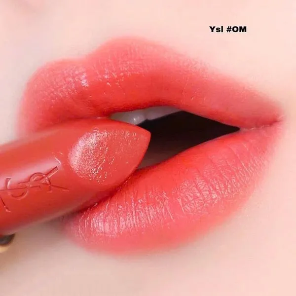 Son Yves Saint Laurent YSL Rouge Pur Couture OM Orange Muse Màu Cam San Hô - Son Môi - Vua Hàng Hiệu