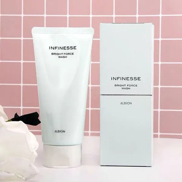 Sữa Rửa Mặt Albion Infinesse Bright Force Wash Hỗ Trợ Sáng Da, Sạch Sâu Lỗ Chân Lông 120g - Mỹ phẩm - Vua Hàng Hiệu