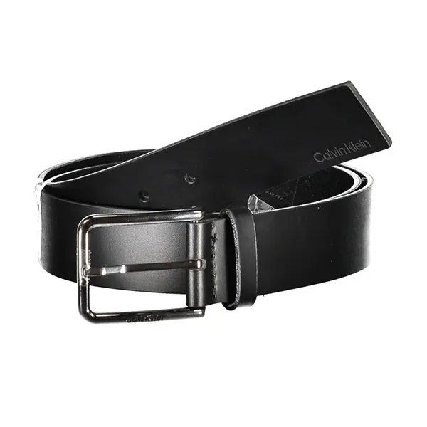 Thắt Lưng Nam Calvin Klein CK Leather Belt K50K510637_NEBAX Màu Đen Size 95