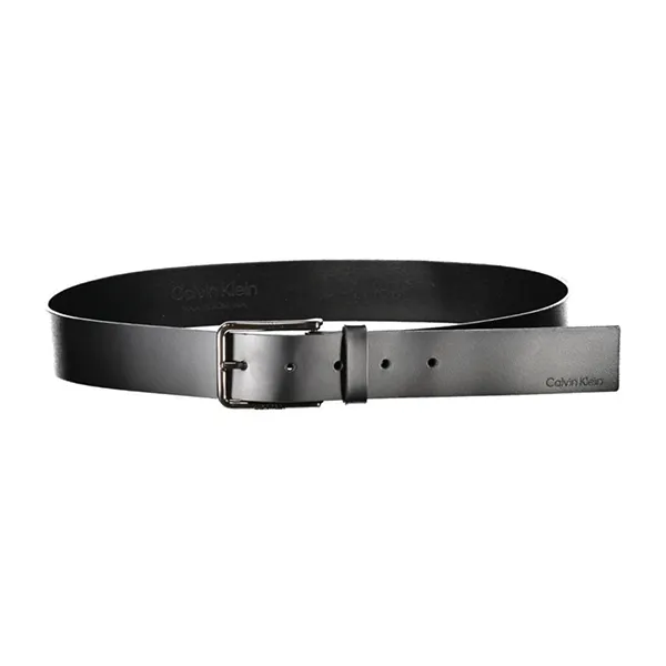Thắt Lưng Nam Calvin Klein CK Leather Belt K50K510637_NEBAX Màu Đen Size 95
