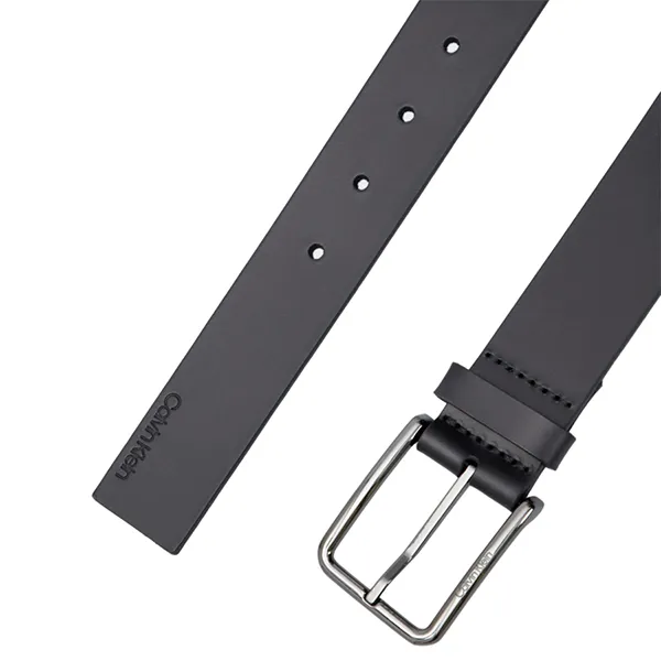 Thắt Lưng Nam Calvin Klein CK Leather Belt K50K510637_NEBAX Màu Đen Size 95