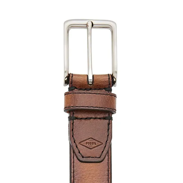 Thắt Lưng Nam Fossil Griffin Belt B1022I222 Cognac Màu Nâu - Thắt lưng - Vua Hàng Hiệu