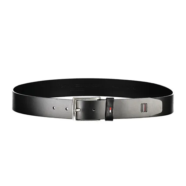 Thắt Lưng Nam Tommy Hilfiger Leather Belt AM0AM12054_NEBDS Màu Đen Size 95 - Thắt lưng - Vua Hàng Hiệu