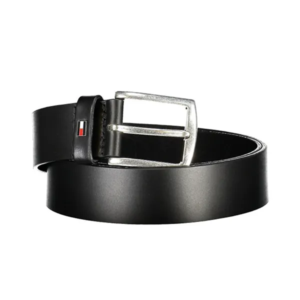 Thắt Lưng Nam Tommy Hilfiger Leather Belt AM0AM12054_NEBDS Màu Đen Size 95 - Thắt lưng - Vua Hàng Hiệu