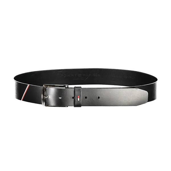 Thắt Lưng Nam Tommy Hilfiger Leather Belt AM0AM12546_NEBDS Màu Đen Size 90 - Thắt lưng - Vua Hàng Hiệu