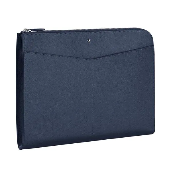 Túi Cầm Tay Nam Montblanc Sartorial Portfolio Pouches 128558 Màu Xanh Navy N-MS