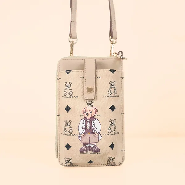 Túi Đeo Chéo Mini Nữ TTWN BEAR TT-2470-78320 Màu Be