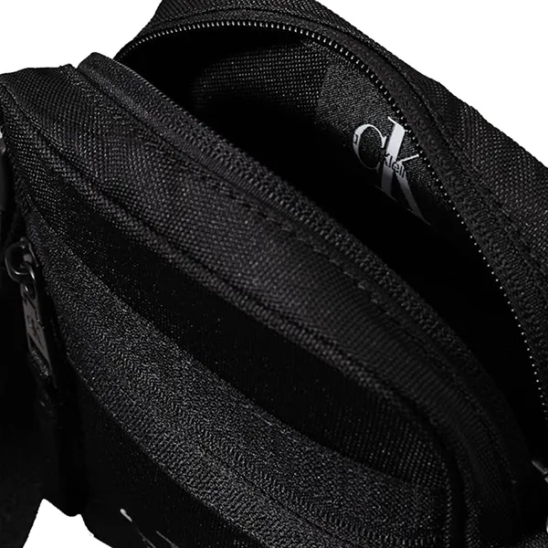 Túi Đeo Chéo Nam Calvin Klein CK Logo Reporter Bag K50K512156_NEBEH Màu Đen - Túi xách - Vua Hàng Hiệu