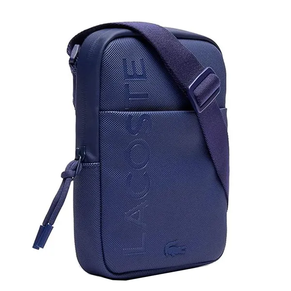 Túi Đeo Chéo Nam Lacoste Shoulder Bag NH3136 D55 Màu Xanh Navy