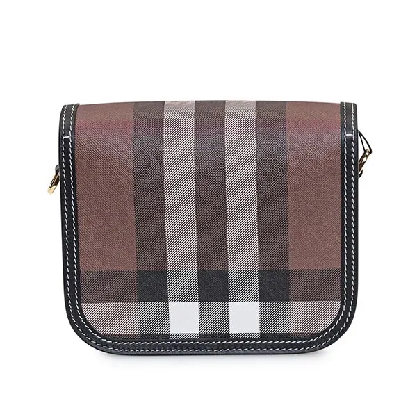 Túi Đeo Chéo Nữ Burberry Note Satchel Bag Màu Nâu