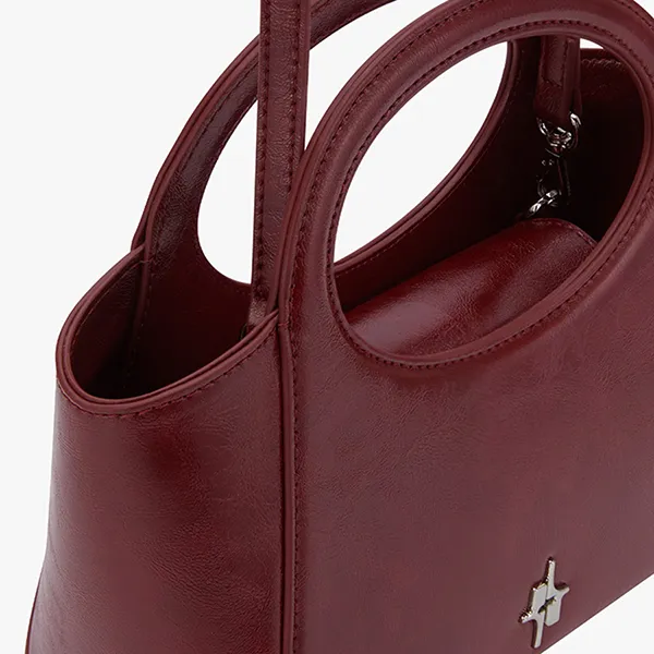 Túi Đeo Chéo Nữ Find Kapoor Market Bag 20 Burgundy Màu Đỏ