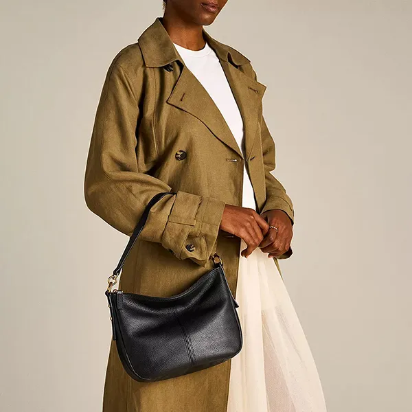 Túi Đeo Chéo Nữ Fossil Jolie Leather Crossbody Bag ZB7716001 Màu Đen