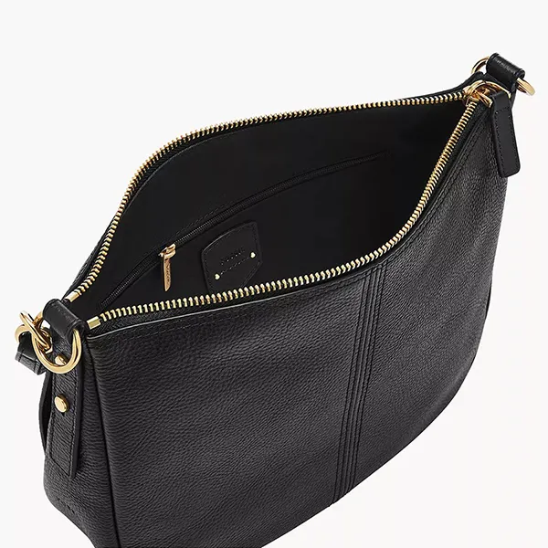 Túi Đeo Chéo Nữ Fossil Jolie Leather Crossbody Bag ZB7716001 Màu Đen
