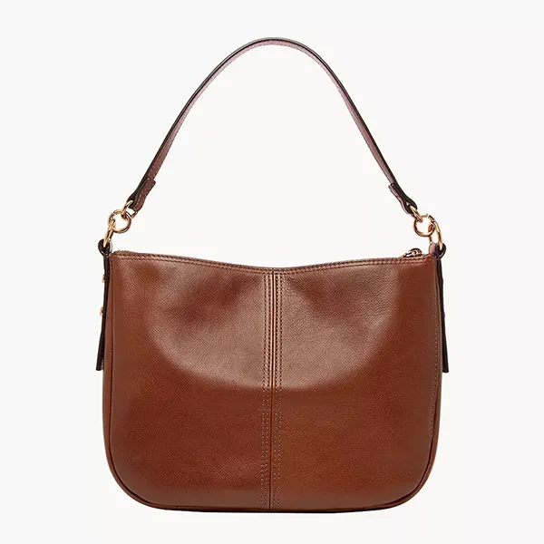 Túi Đeo Chéo Nữ Fossil Jolie Leather Crossbody Bag ZB7716200 Màu Nâu - Túi xách - Vua Hàng Hiệu
