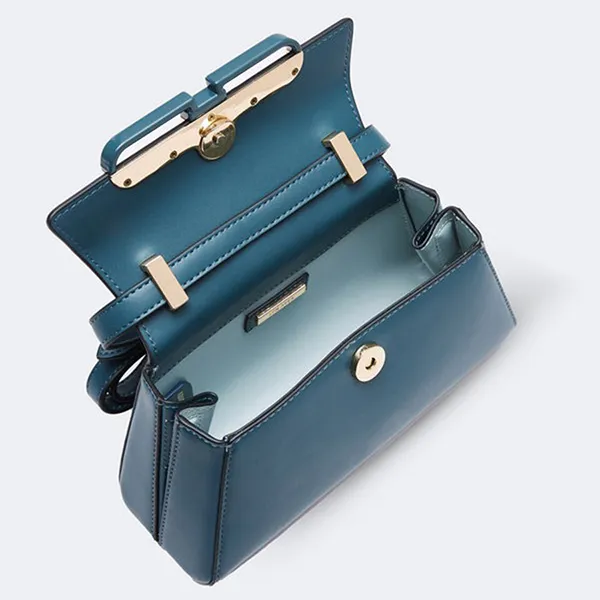 Túi Đeo Chéo Nữ Lyn Eevi S Shoulder Bags LL24FBF154 Green Màu Xanh Cổ Vịt