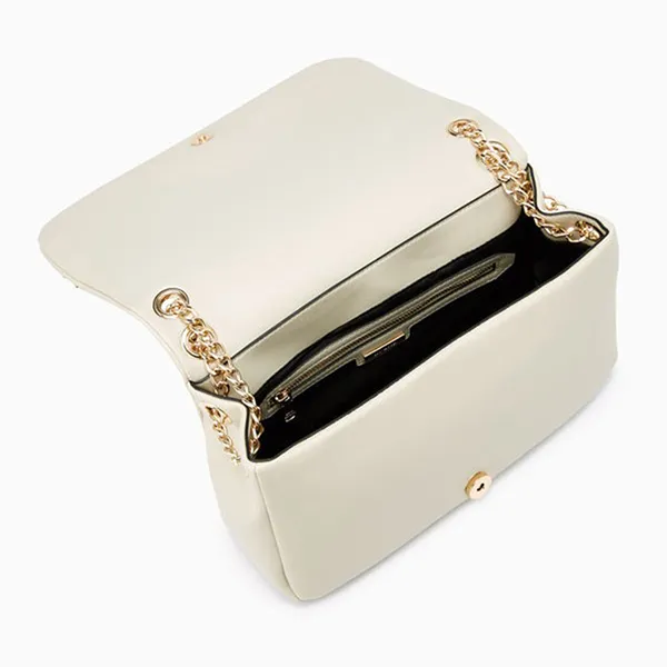 Túi Đeo Chéo Nữ Lyn Tina L Shoulder Bags LL24FBF099 Màu Xám Be
