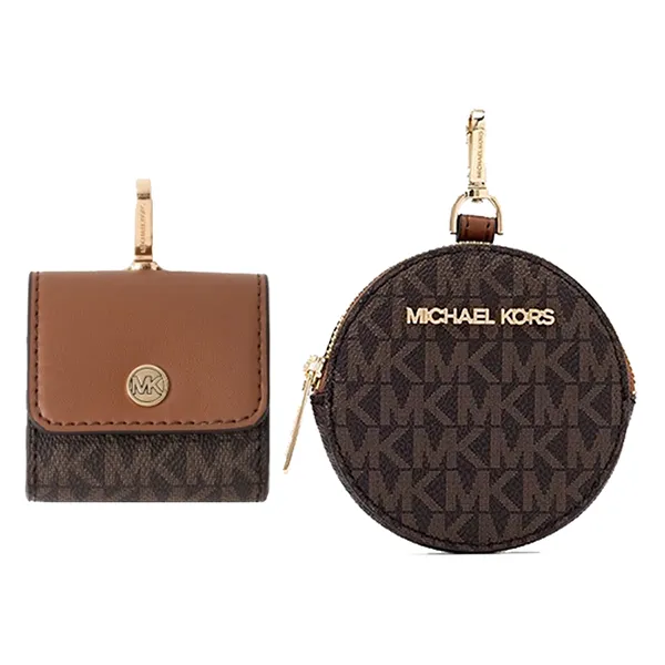 Túi Đeo Chéo Nữ Michael Kors MK Jet Set Logo Crossbody Bag 35S2GTVC1B Màu Nâu