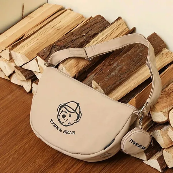 Túi Đeo Chéo Nữ TTWN BEAR TN3560 Màu Trà Sữa