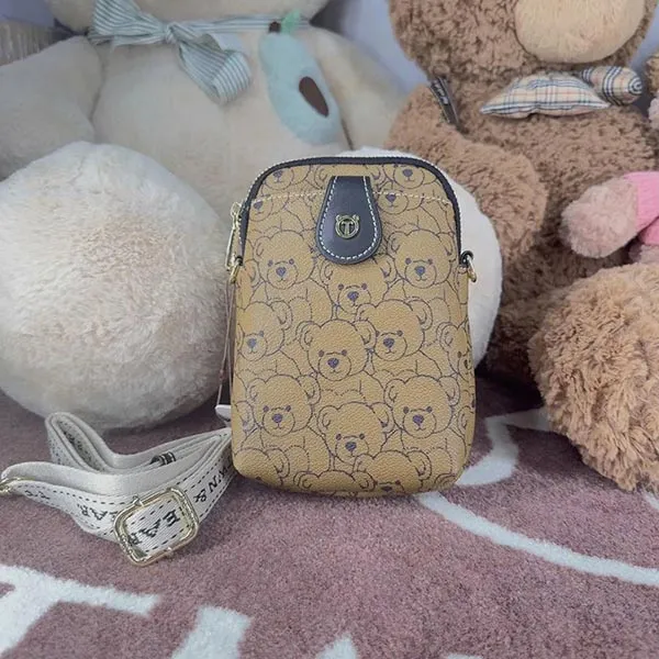 Túi Đeo Chéo Nữ TTWN BEAR TT2358 Màu Nâu