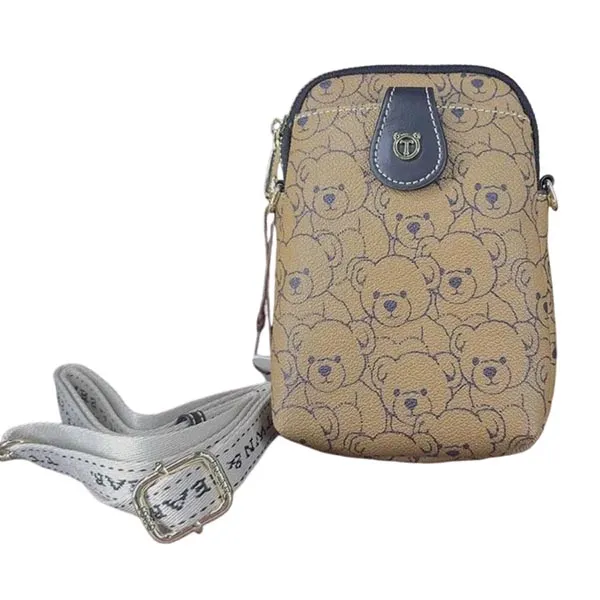 Túi Đeo Chéo Nữ TTWN BEAR TT2358 Màu Nâu