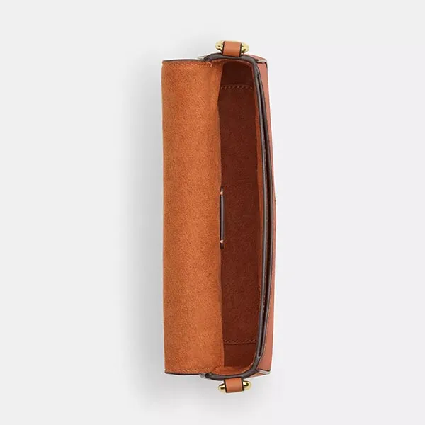 Túi Đeo Vai Nữ Coach X Observed By Us Andrea Small Shoulder Bag CU375 Màu Cam Nâu - Túi xách - Vua Hàng Hiệu