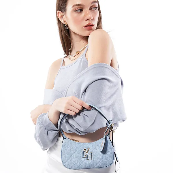 Túi Đeo Vai Nữ Lyn Gastonia Mini Shoulder Bags LL24FBF111 Màu Xanh Blue
