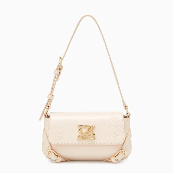 Túi Đeo Vai Nữ Lyn Lestrange Shoulder Bags LL24FBF090 Màu Cam Be Hồng