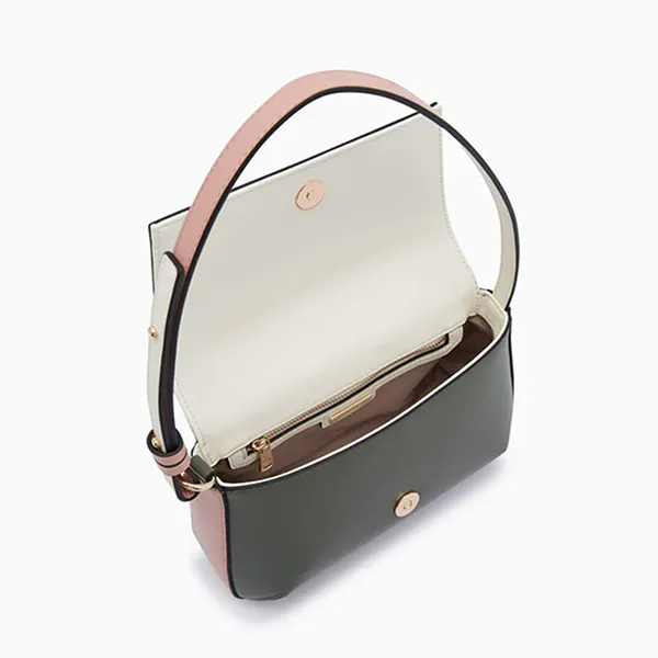 Túi Đeo Vai Nữ Lyn Monia Shoulder Bags LL24CBF112 Màu Trắng Xanh