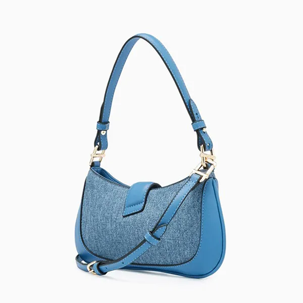 Túi Đeo Vai Nữ Lyn Nya Shoulder Bags LL24SBF005 Màu Xanh Blue
