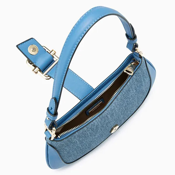 Túi Đeo Vai Nữ Lyn Nya Shoulder Bags LL24SBF005 Màu Xanh Blue