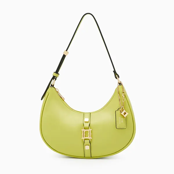 Túi Đeo Vai Nữ Lyn Rosetta Shoulder Bags LL24FBS385 Green Màu Xanh Lá